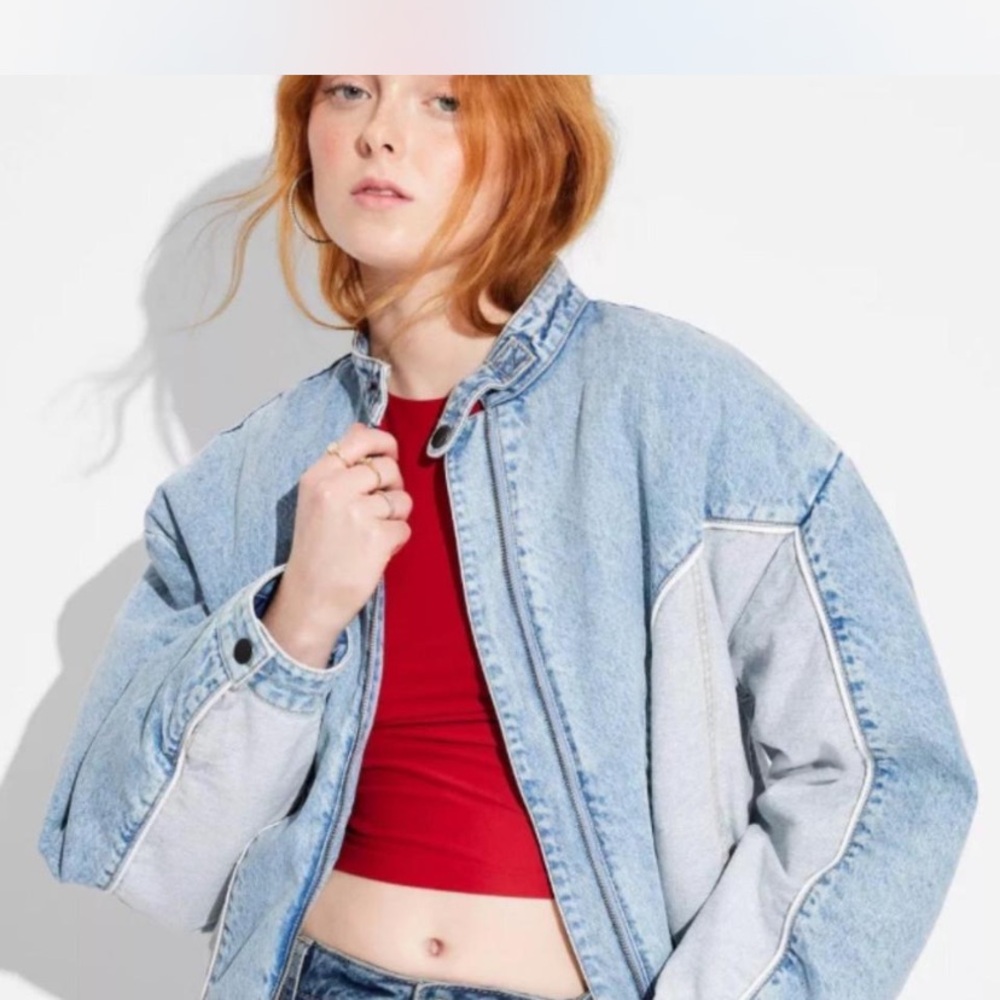 Wild Fable Light Blue Jean Jacket